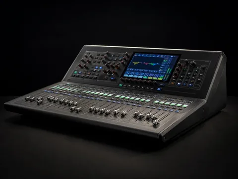 Mixing console